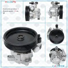 Насос гидроусилителя руля GELZER H5536PN