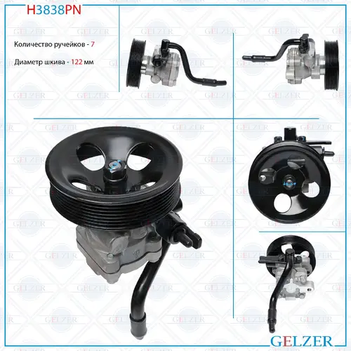 Насос гидроусилителя руля GELZER H3838PN
