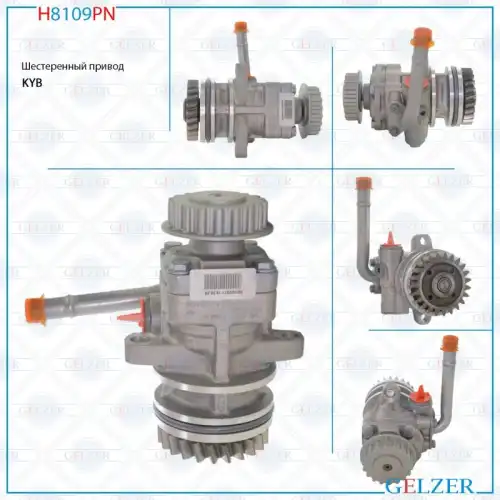 Насос гидроусилителя руля GELZER H8109PN