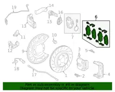 Тормозные колодки дисковые MB 000 420 46 02