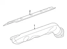 Коллектор выпускной LAND ROVER 4680309