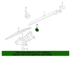 УПЛОТНИТЕЛЬНАЯ ВТУЛКА DLD500034 LAND ROVER