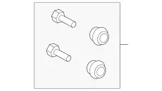 КОМПЛЕКТ LR000880 LAND ROVER