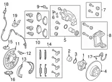КОМПЛЕКТ LR000880 LAND ROVER