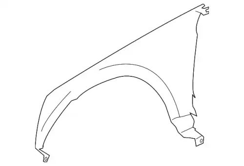 Крыло LAND ROVER LR001545