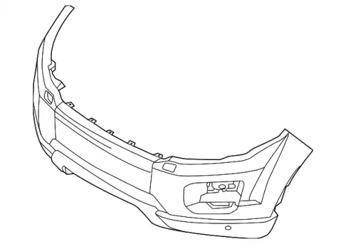 ПЕРЕДНИЙ БАМПЕР LR028346 LAND ROVER