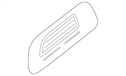 Решетка бампера LAND ROVER LR044144