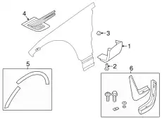 Решетка бампера LAND ROVER LR044152