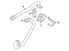 ВОДЯНОЙ НАСОС LR057368 LAND ROVER