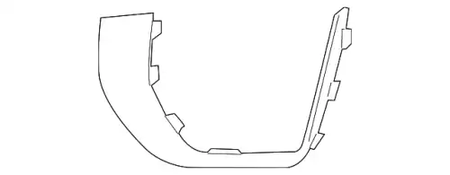 МОЛДИНГ БАЛКИ БАМПЕРА LR071775 LAND ROVER
