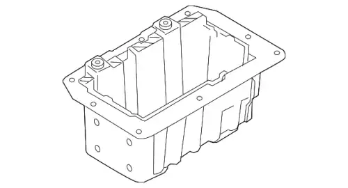 ПОДДОН АККУМУЛЯТОРА LR098037 LAND ROVER