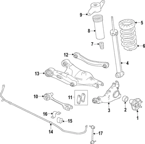 АМОРТИЗАТОР (D) LR106829 LAND ROVER