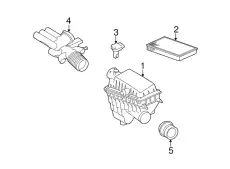 ВОЗДУХООЧИСТИТЕЛЬ PHB500073 LAND ROVER