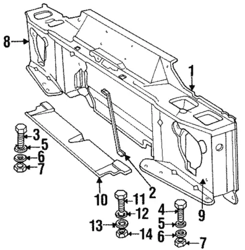ОГРАНИЧИТЕЛЬ WA106001L LAND ROVER