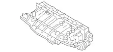 Всас. коллектор с изм. длиной 06J133201AD VAG