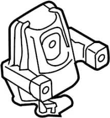 Подушка крепления двигателя VAG 4G0199381