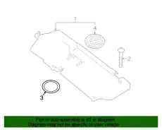 Уплотнит. кольцо 03C133287 VAG