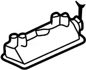 Ручка двери VAG 1J0827566H