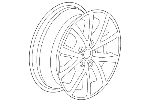 WHEEL 1K0601025CH8Z8 VAG