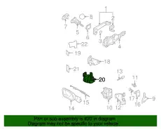 1K0831411H Шарнир двери VAG