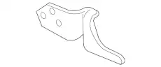 Пластина контрящая 3B0837867 VAG