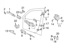 Пластина контрящая 3B0837867 VAG