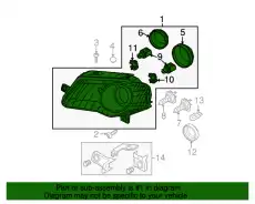 Фара VAG 3C0941005