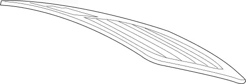 Заднее стекло 3D5845051L VAG