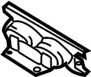 Кронштейн 4F0253099M VAG