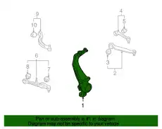 Корпус подшипника ступицы кол. 4F0407254E VAG