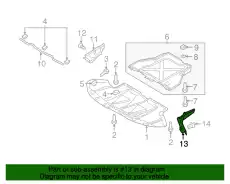 Спойлер 4F0853888 VAG