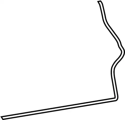 4L0839119A УПЛОТНИТЕЛЬ СТЕКЛА VAG