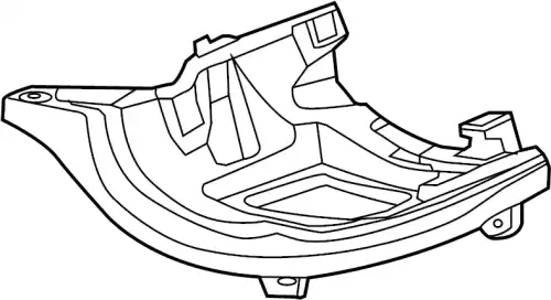 Крепление фары 5C5941054 VAG