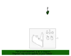 Эмблема RLine самоклеющаяся 5K0853688APON VAG