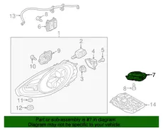 Блок управления 7PP941472C VAG