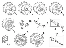 ДИСК АЛЮ RONAL 8JX19H2 ET39 8R0601025AB VAG