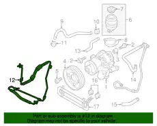 8R1422893H Шланг соединяющий от VAG