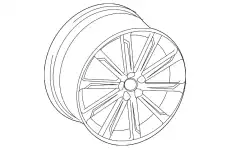 ДИСК АЛЮ RONAL 8.5JX18H2 ET29 8T0601025BB VAG