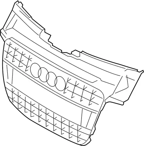 Решетка радиатора VAG 8T0853651BT94