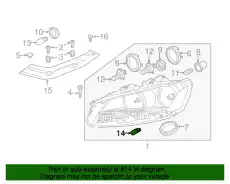Автолампа накаливания VAG N10724404