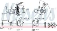 турбокомпрессор!\ Mitsubishi Carisma 00> 93136 NISSENS