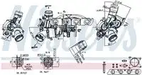 турбокомпрессор!\ VW Passat 05> 93194 NISSENS