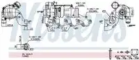 турбокомпрессор!\ Ford Transit 00> 93208 NISSENS