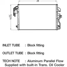 CSF CONDENSER 10527