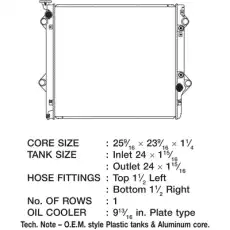 CSF Radiator 3150
