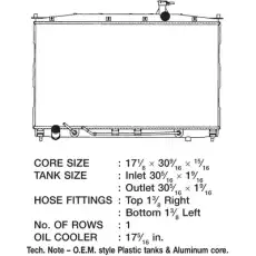 CSF RAD HAS OIL COOLER 3342