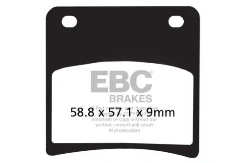 Тормозные колодки дисковые EBC FA146