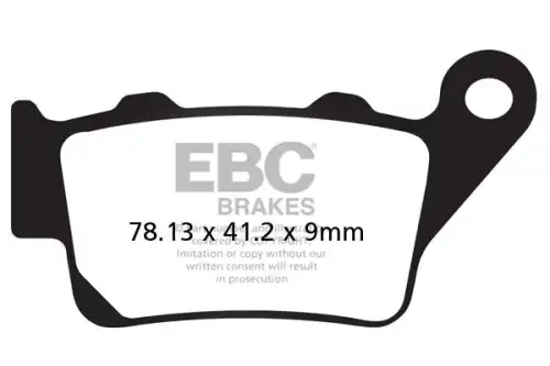 BRAKE PADS VSERIES FA213V EBC