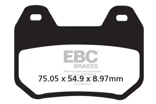 Тормозные колодки дисковые EBC FA304V