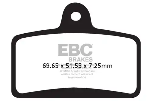 Тормозные колодки дисковые EBC FA399